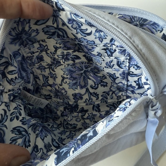 Powder Blue Evie Mini Crossbody From VERA BRADLEY Quilted Bag Purse - Picture 5 of 10